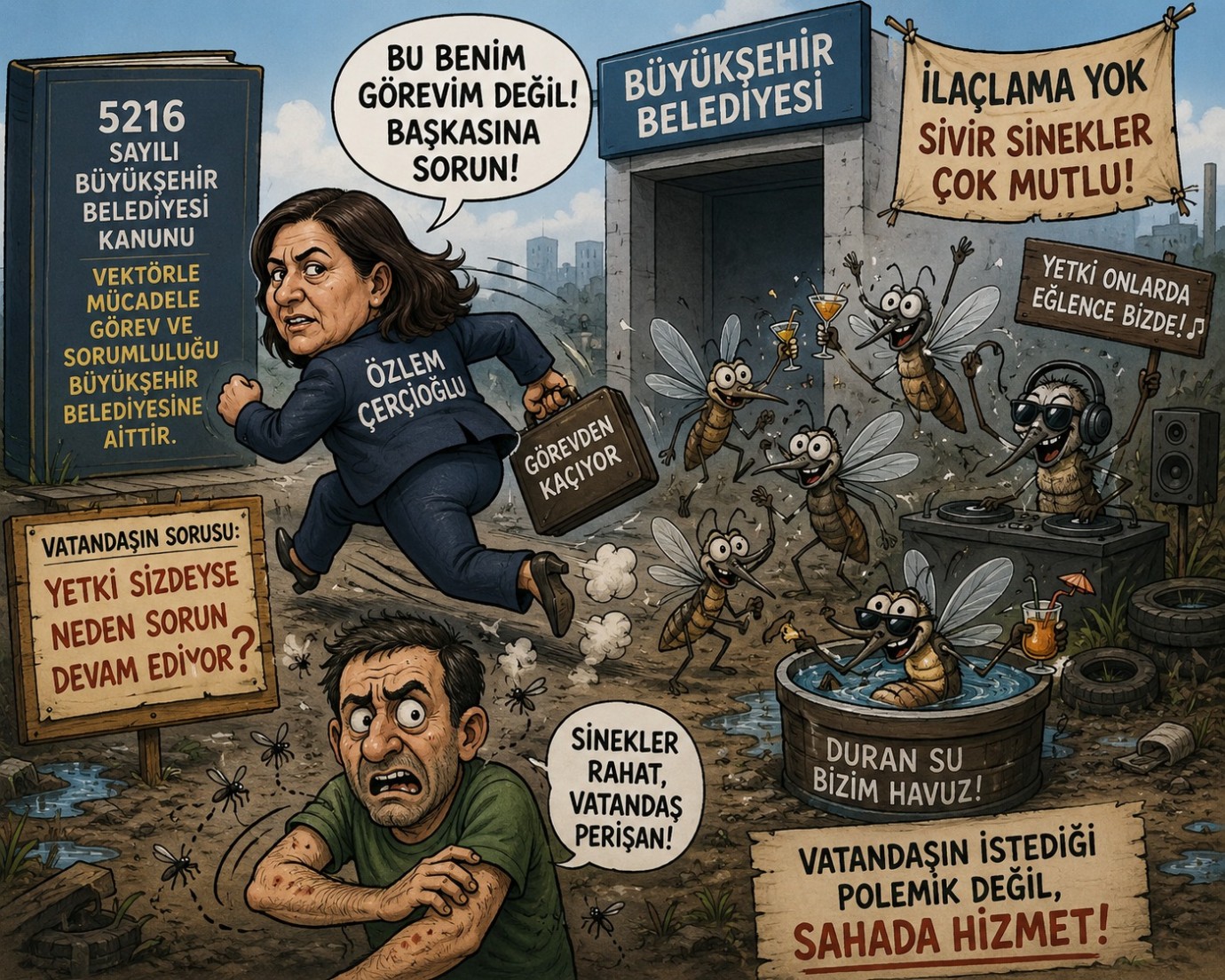 İlaçlama Tartışması Değil, Hizmet Beklentisi